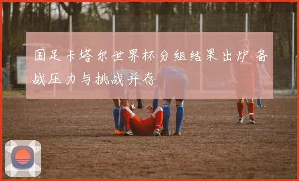 国足卡塔尔世界杯分组结果出炉 备战压力与挑战并存
