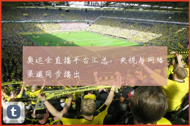 奥运会直播平台汇总,央视与网络渠道同步播出